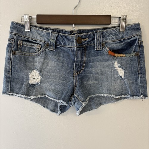 Low rise distressed jean - rise,