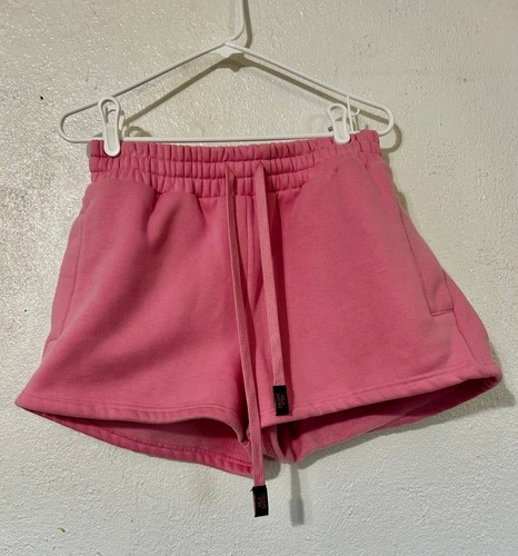 County pink fleece - county, shorts